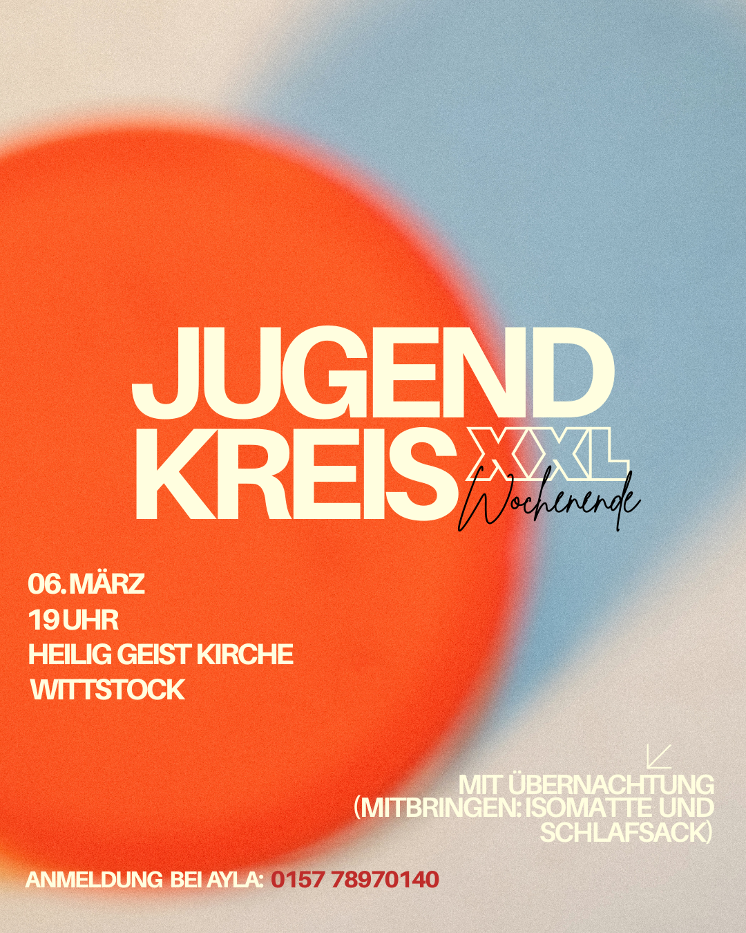 Flyer Jugendkreis XXL